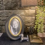 Oval Gold and Black Frame (L- 12in, W- 9in) - Image 2