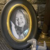 Oval Gold and Black Frame (L- 12in, W- 9in) - Image 3