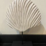 Rustic White Coral Shell Tabletop Accent - Image 2