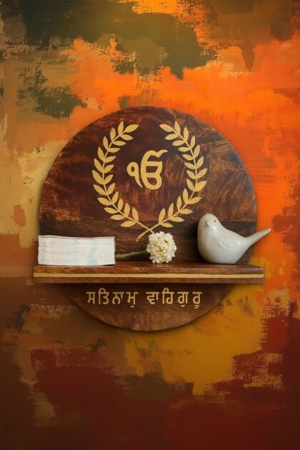 EK Onkar Prayer Shelf