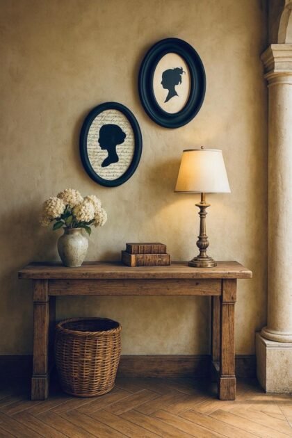 Silhouette Vintage Lady Pair