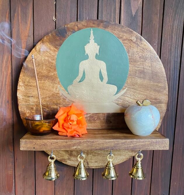 Gautama  Buddha Meditation Shelf - Image 3
