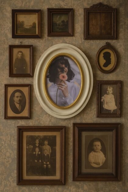 Moccasin Old Photo Frame