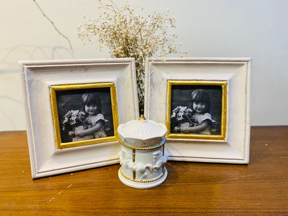 Twin Ivory Photo Frames - Image 7