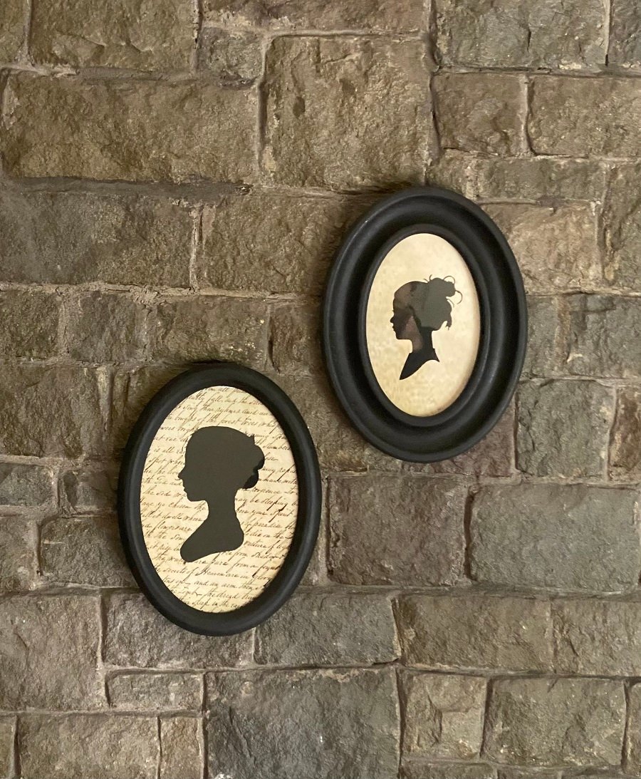 Silhouette Vintage Lady Pair - Image 5