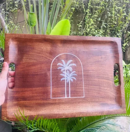 Sunny Palms Tray