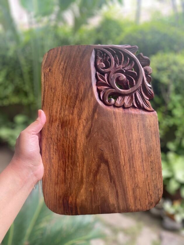 Carved corner platter - Image 3