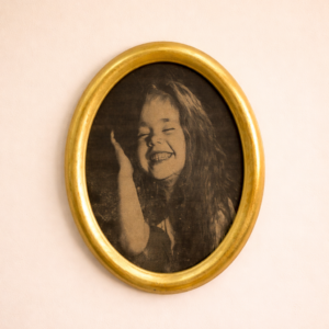 Amber Gold Photo Frame