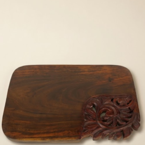 Carved corner platter